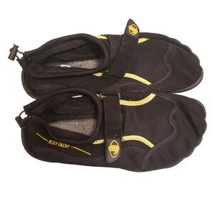 Body Glove Black Mesh Insert Adjustable‎ Strap Water Shoes Size 10